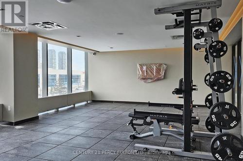 208 - 38 Honeycrisp Crescent, Vaughan, ON - Indoor Photo Showing Gym Room