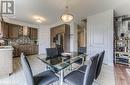 Dining space featuring light hardwood / wood-style flooring - 14 Greyhawk Street, Kitchener, ON  - Indoor 