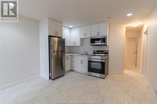 3131 Jefferson Boulevard Unit# Lower, Windsor, ON - Indoor Photo Showing Kitchen