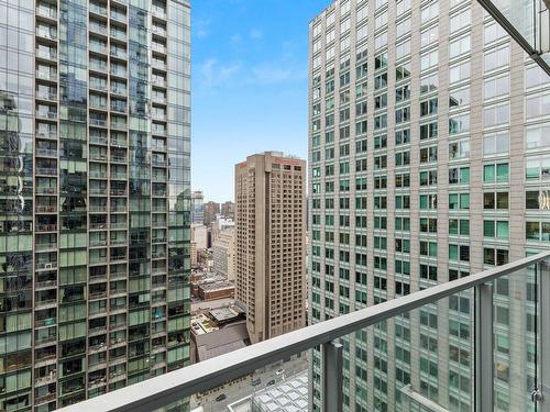 Balcon - 2707-1050 Rue Drummond, Montréal (Ville-Marie), QC - Outdoor With Balcony With Facade