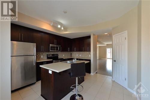 1100 Georgeton Private, Ottawa, ON - Indoor Photo Showing Kitchen With Stainless Steel Kitchen With Double Sink