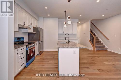 54 Pondcliffe Drive, Kitchener, ON - Indoor Photo Showing Kitchen With Upgraded Kitchen