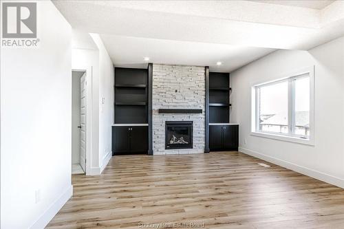 828 Moonrock, Sudbury, ON - Indoor Photo Showing Living Room With Fireplace