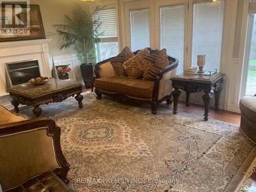 2201 17Th Side Road, King, ON - Indoor Photo Showing Living Room With Fireplace