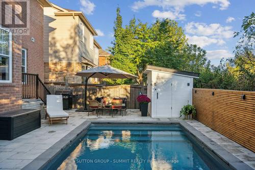 359 Nunn Court, Milton, ON - Outdoor With In Ground Pool With Deck Patio Veranda