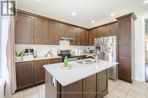 27 Fulmer Road, Brampton, ON - Indoor Photo Showing Kitchen With Double Sink