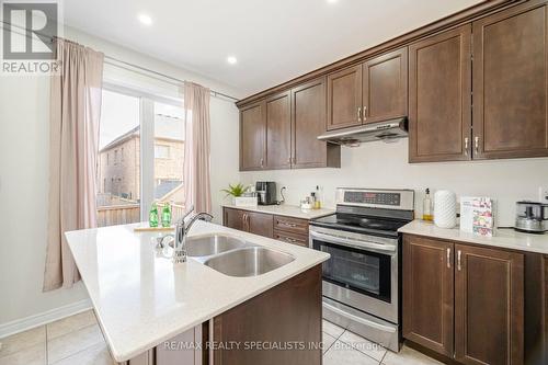 27 Fulmer Road, Brampton, ON - Indoor Photo Showing Kitchen With Double Sink