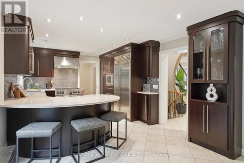 17 Strath Humber Court, Toronto, ON - Indoor Photo Showing Kitchen With Upgraded Kitchen