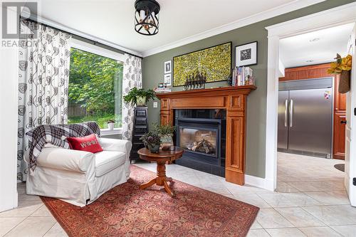 360 Hamilton Avenue, St. John'S, NL - Indoor Photo Showing Living Room With Fireplace