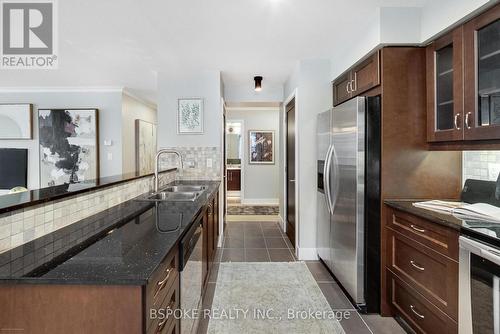 1808 - 20 Blue Jays Way, Toronto, ON - Indoor Photo Showing Kitchen With Double Sink With Upgraded Kitchen