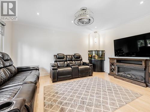 55 Lilian Drive, Toronto, ON - Indoor Photo Showing Living Room With Fireplace