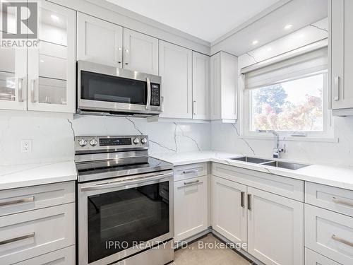 55 Lilian Drive, Toronto, ON - Indoor Photo Showing Kitchen With Double Sink