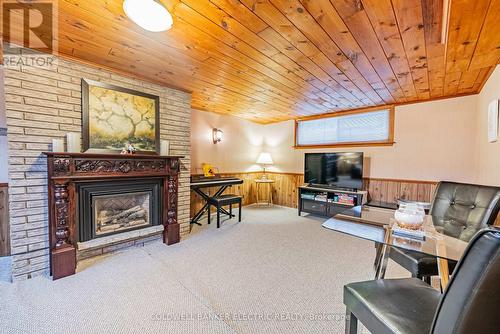 1212 Danita Boulevard, Peterborough (Monaghan), ON - Indoor Photo Showing Living Room With Fireplace