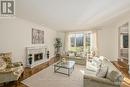 4 Timbercrest Ridge, Ottawa, ON  - Indoor Photo Showing Living Room With Fireplace 