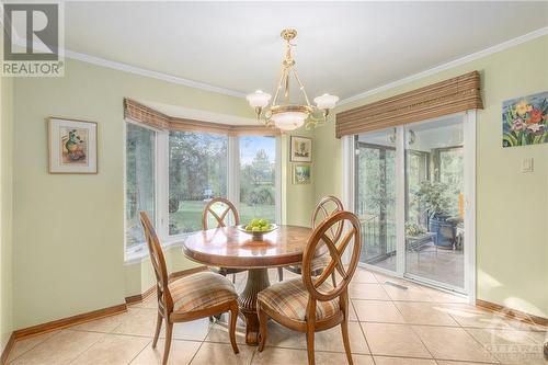 Breakfast Nook - 4 Timbercrest Ridge, Ottawa, ON - Indoor Photo Showing Dining Room