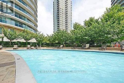 2002 - 80 Absolute Avenue, Mississauga, ON - Outdoor With In Ground Pool