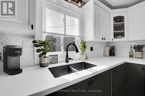 11 Esther Street, Brant, ON - Indoor Photo Showing Kitchen With Double Sink