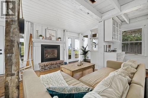 57 King Street E, Cramahe, ON - Indoor Photo Showing Living Room With Fireplace