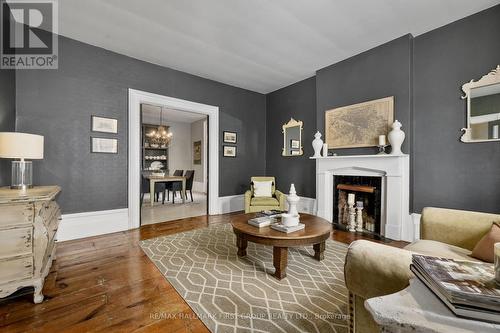 57 King Street E, Cramahe, ON - Indoor Photo Showing Living Room With Fireplace