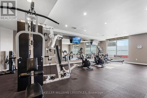 1210 - 330 Ridout Street N, London, ON - Indoor Photo Showing Gym Room