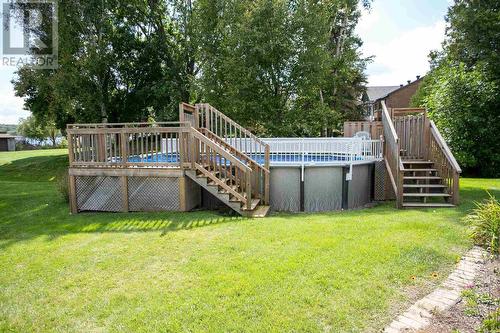 87 River Rd, Sault Ste. Marie, ON - Outdoor With Above Ground Pool