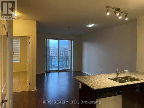 420 - 383 Main Street W, Milton, ON - Indoor Photo Showing Kitchen With Double Sink