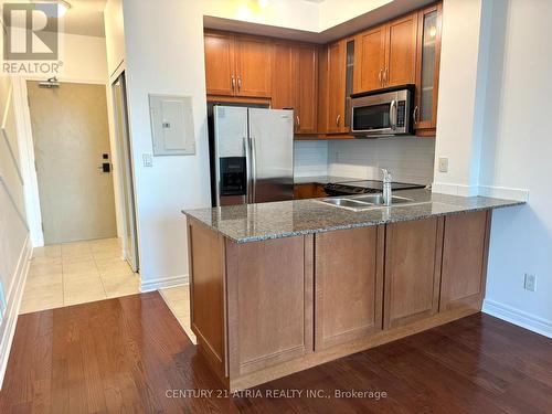 1006 - 18 Holmes Avenue, Toronto, ON - Indoor Photo Showing Kitchen With Double Sink