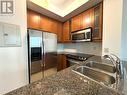 1006 - 18 Holmes Avenue, Toronto, ON  - Indoor Photo Showing Kitchen With Double Sink 