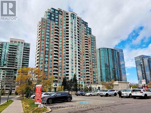 2209 - 7 Lorraine Drive, Toronto, ON - Outdoor With Facade