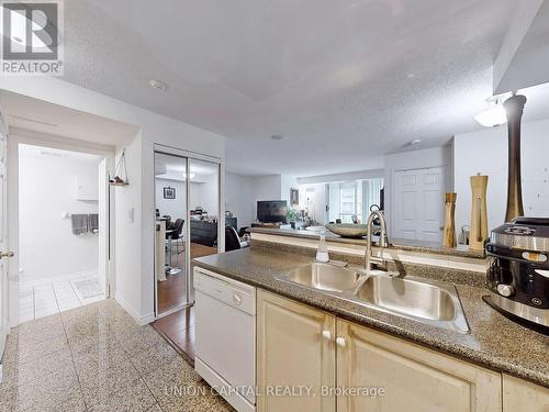 2209 - 7 Lorraine Drive, Toronto, ON - Indoor Photo Showing Kitchen With Double Sink