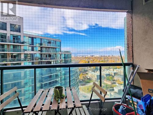 2209 - 7 Lorraine Drive, Toronto, ON - Outdoor With Balcony