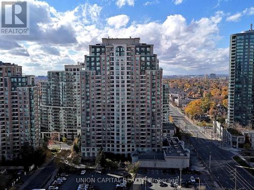 2209 - 7 Lorraine Drive, Toronto, ON - Outdoor With Facade