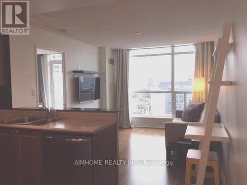 1801 - 230 King Street E, Toronto, ON - Indoor Photo Showing Kitchen With Double Sink