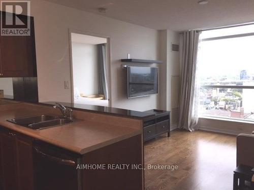 1801 - 230 King Street E, Toronto, ON - Indoor Photo Showing Kitchen With Double Sink