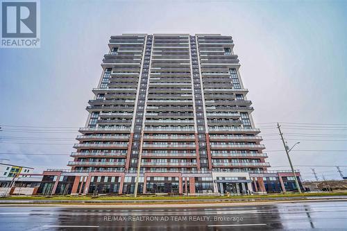 1502 - 2550 Simcoe Street, Oshawa, ON - Outdoor With Balcony With Facade