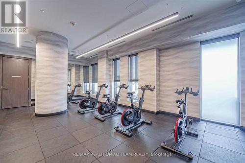 1502 - 2550 Simcoe Street, Oshawa, ON - Indoor Photo Showing Gym Room