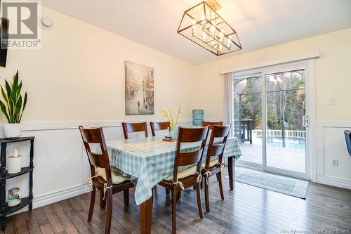 21 Katie Avenue, Douglas, NB - Indoor Photo Showing Dining Room