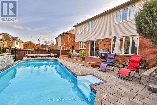 25 Cliff Gunn Road, Newmarket, ON - Outdoor With In Ground Pool With Deck Patio Veranda With Exterior