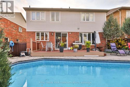 25 Cliff Gunn Road, Newmarket, ON - Outdoor With In Ground Pool With Deck Patio Veranda With Exterior