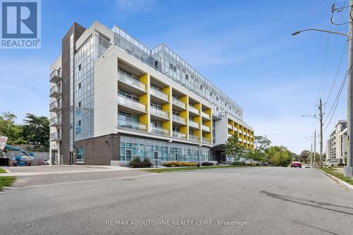 201 - 257 Hemlock Street, Waterloo, ON - Outdoor With Balcony With Facade