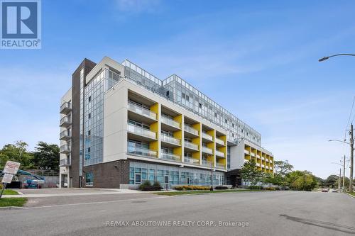 201 - 257 Hemlock Street, Waterloo, ON - Outdoor With Balcony With Facade