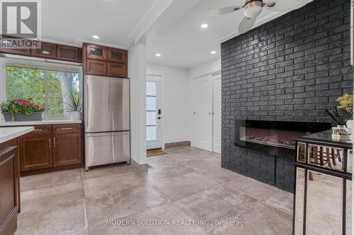 1260 Gore Road, Hamilton, ON - Indoor With Fireplace