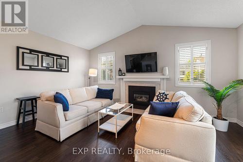 30 Rosewell Street, Hamilton, ON - Indoor Photo Showing Living Room With Fireplace