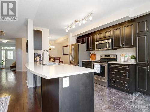 821 Percifor Way, Ottawa, ON - Indoor Photo Showing Kitchen With Double Sink With Upgraded Kitchen