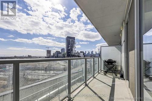 710 - 15 Baseball Place, Toronto, ON - Outdoor With Balcony With View