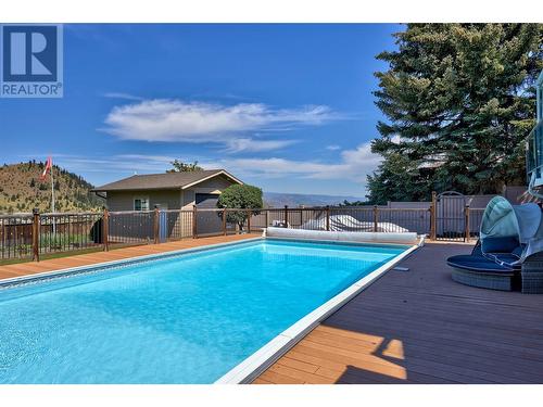 841 Gleneagles Drive, Kamloops, BC - Outdoor With In Ground Pool With Backyard