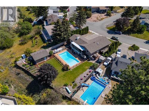 841 Gleneagles Drive, Kamloops, BC - Outdoor With In Ground Pool With View