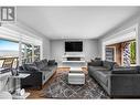 841 Gleneagles Drive, Kamloops, BC  - Indoor Photo Showing Living Room With Fireplace 