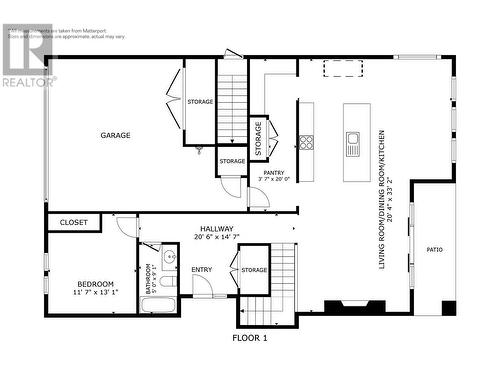 First Floor Plans - 907 Bull Crescent Lot# 91, Kelowna, BC - Other