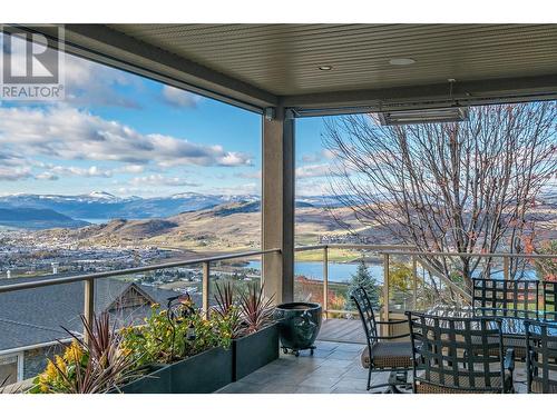 616 Hart Place, Vernon, BC - Outdoor With Body Of Water With Deck Patio Veranda With View